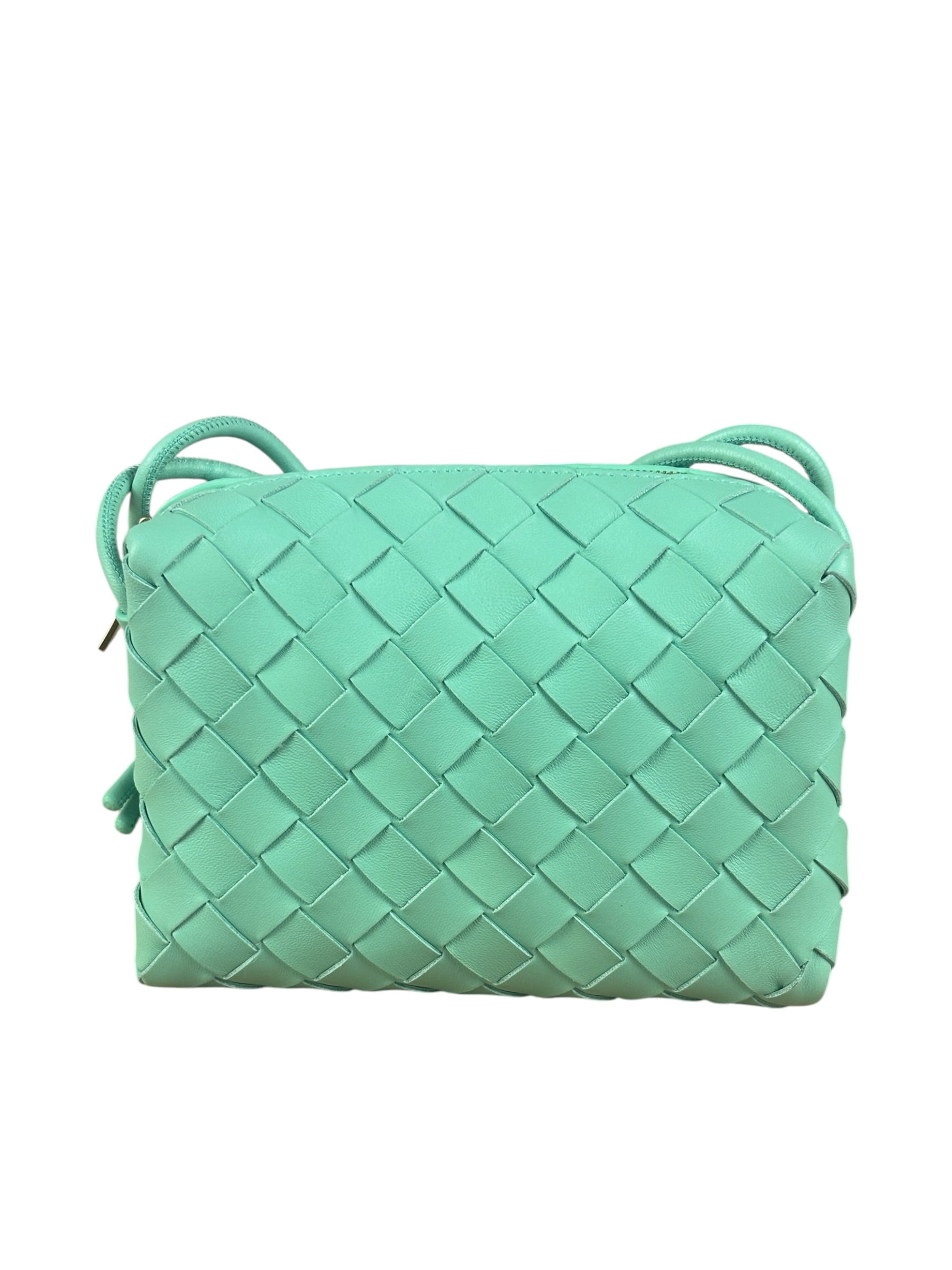 Bottega Veneta Mint Mini Loop Camera Bag