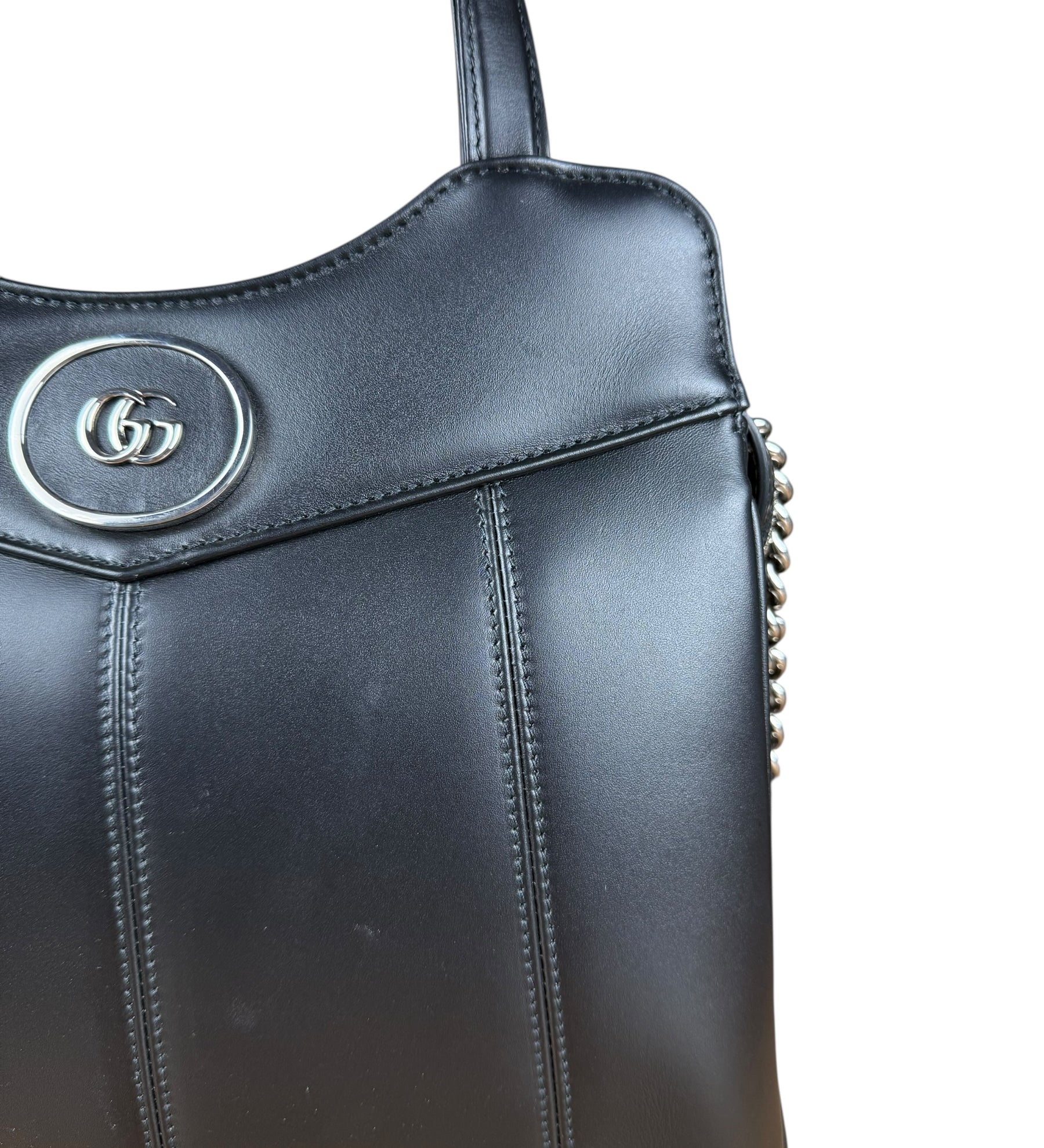 Gucci Petite GG Leather M Handbag