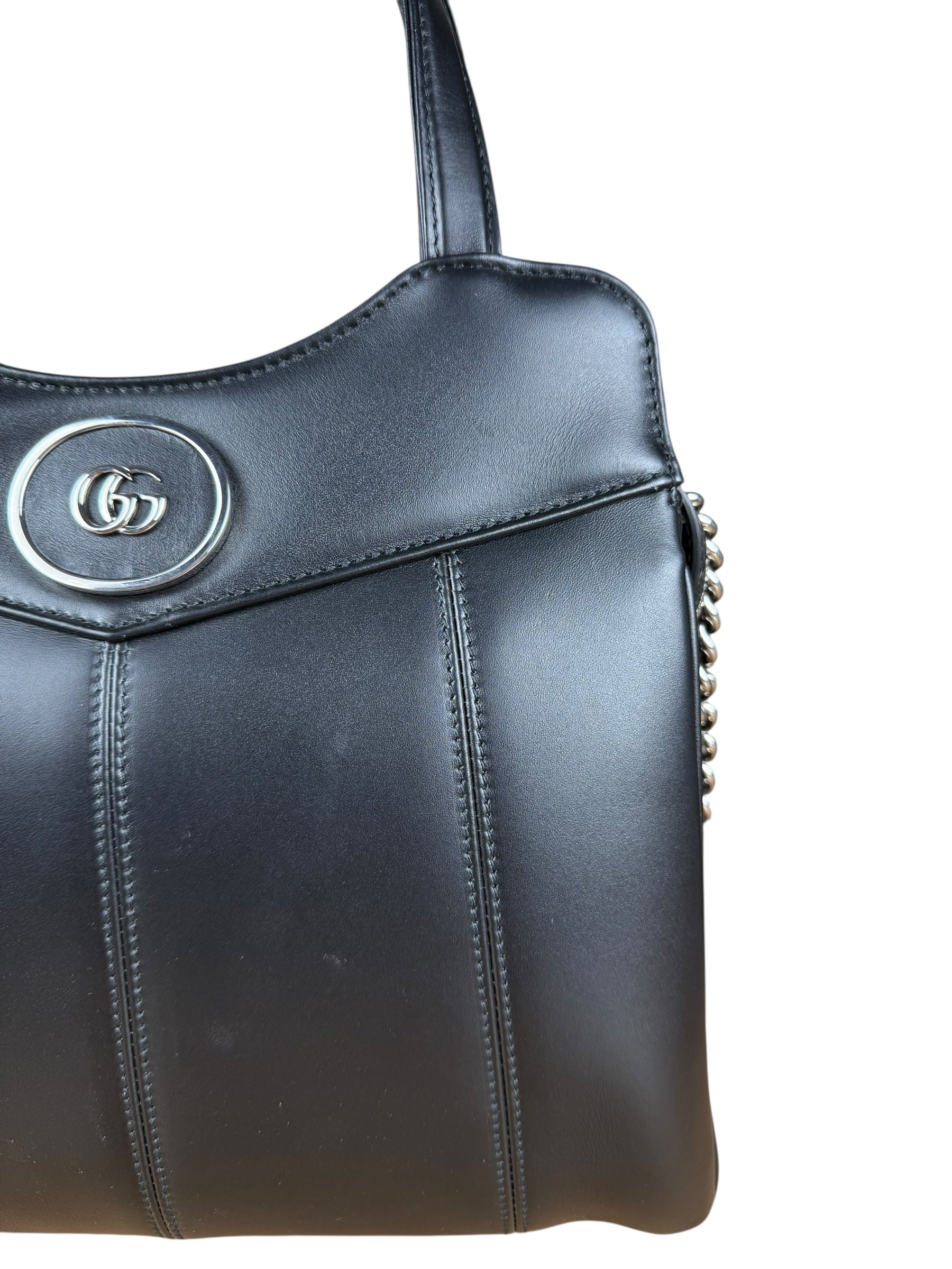 Gucci Petite GG Leather M Handbag
