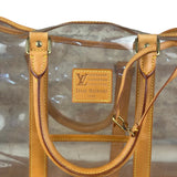 Louis Vuitton Limited Edition Transparent Vinyl Ambre Cabas Tote Bag GM