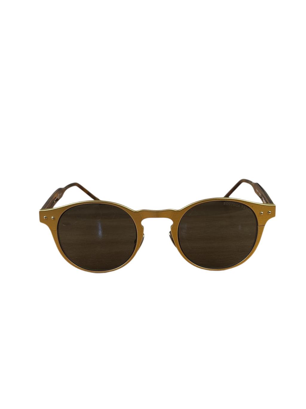Bottega Veneta Round Silhouette BV0180S Sunglasses