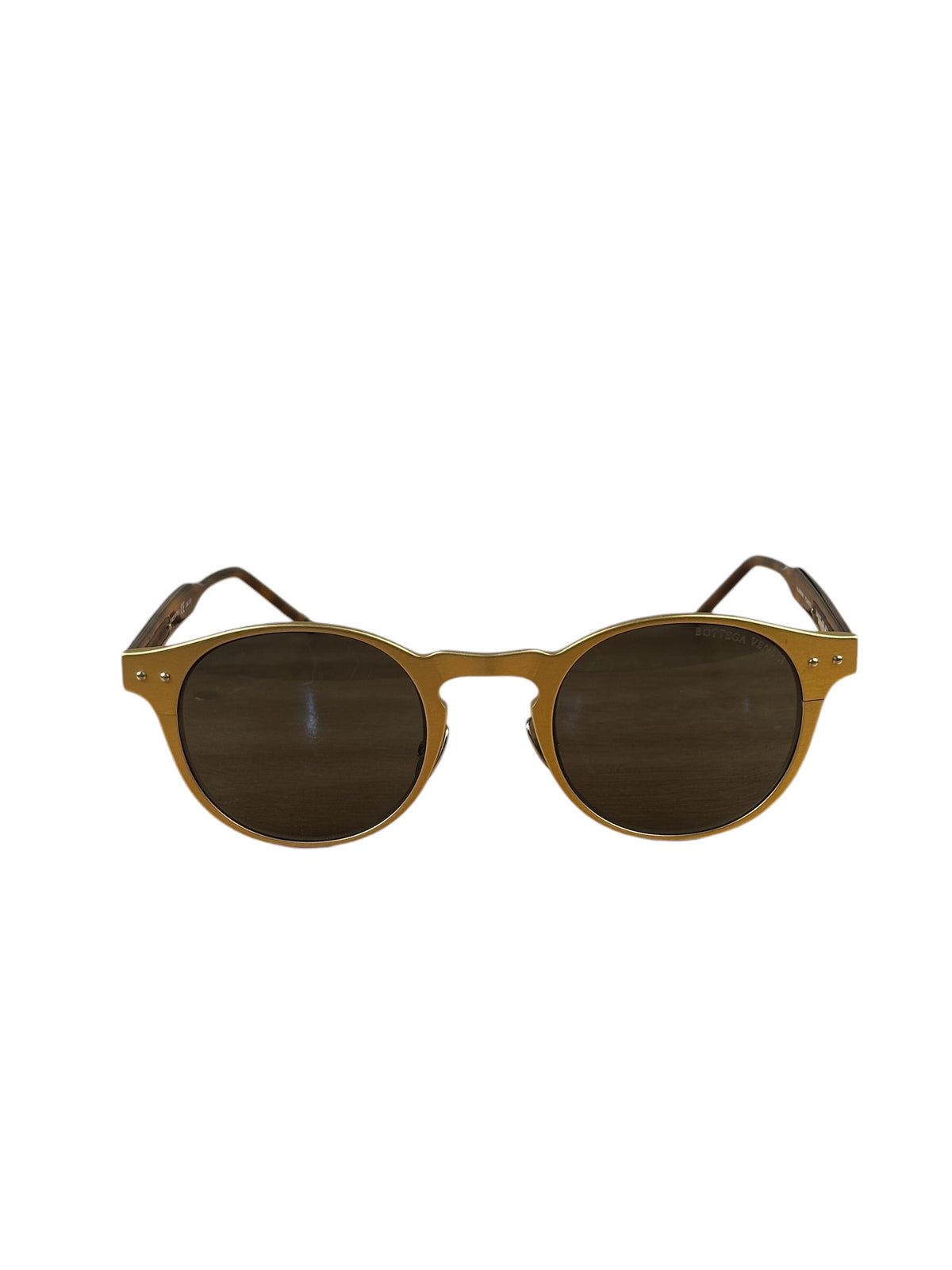 Bottega Veneta Round Silhouette BV0180S Sunglasses