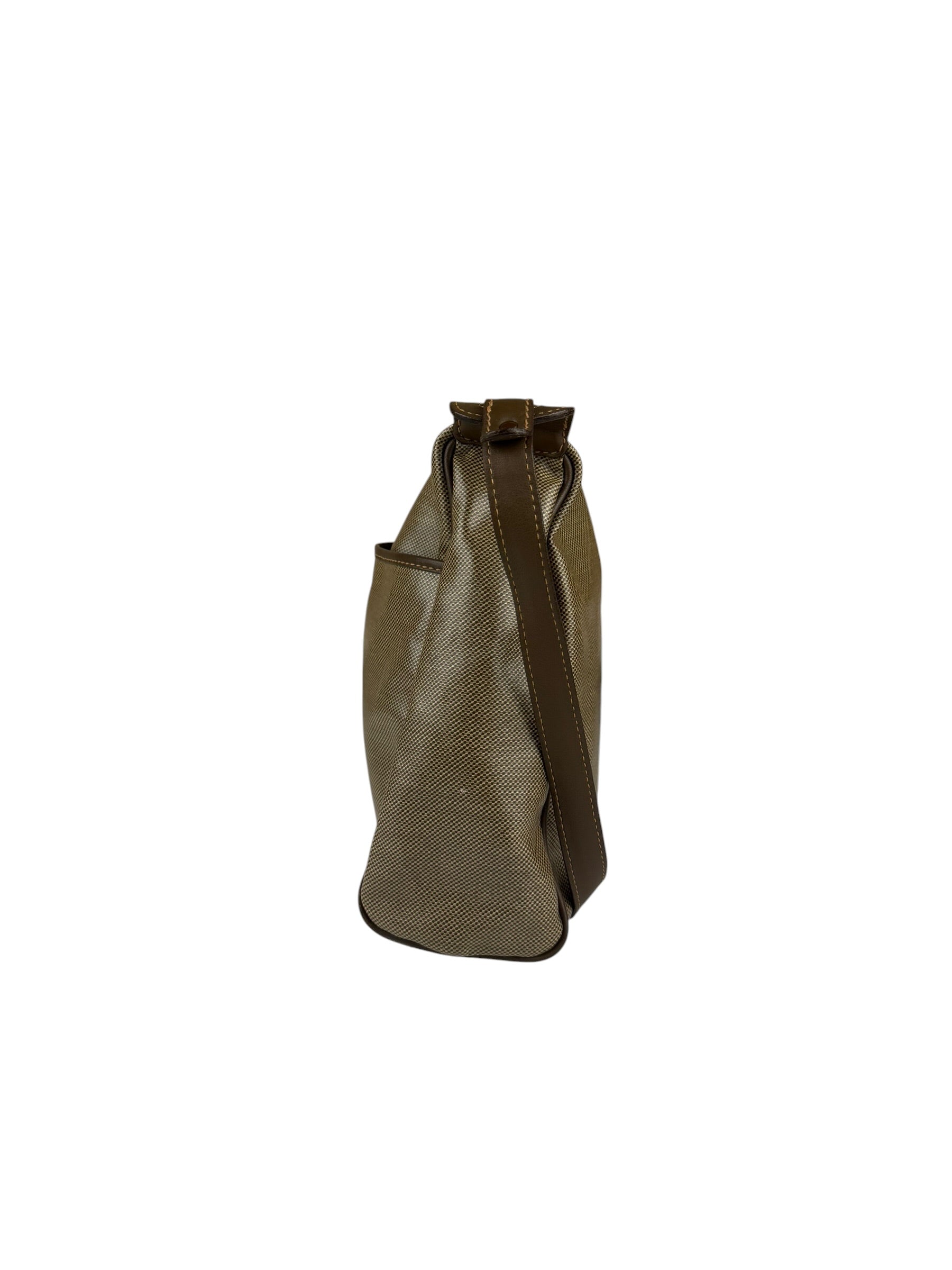 Celine Vintage Leather Shoulder Tote Bag