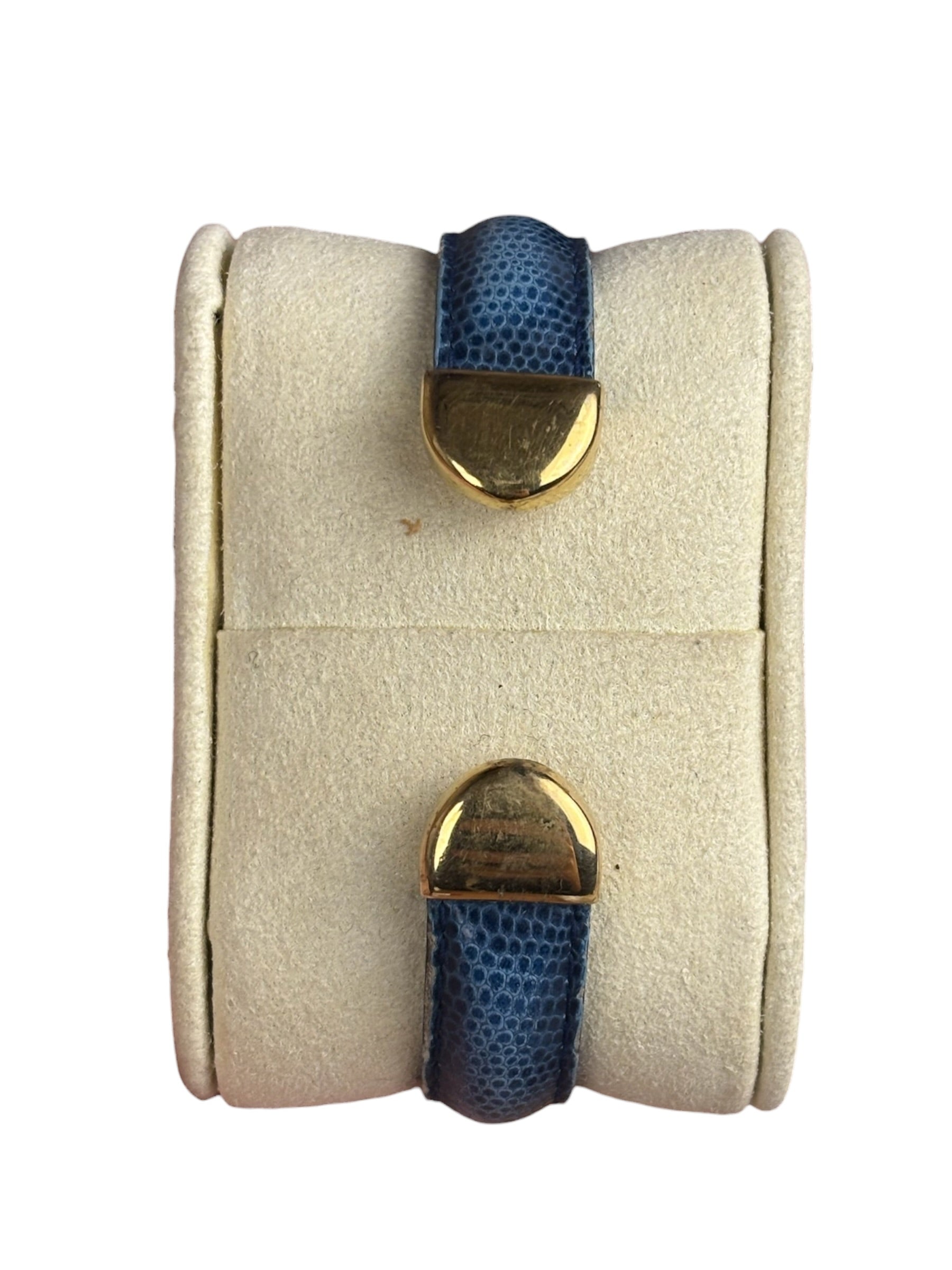 Gucci Vintage Leather Reverso Turn Face Wristwatch