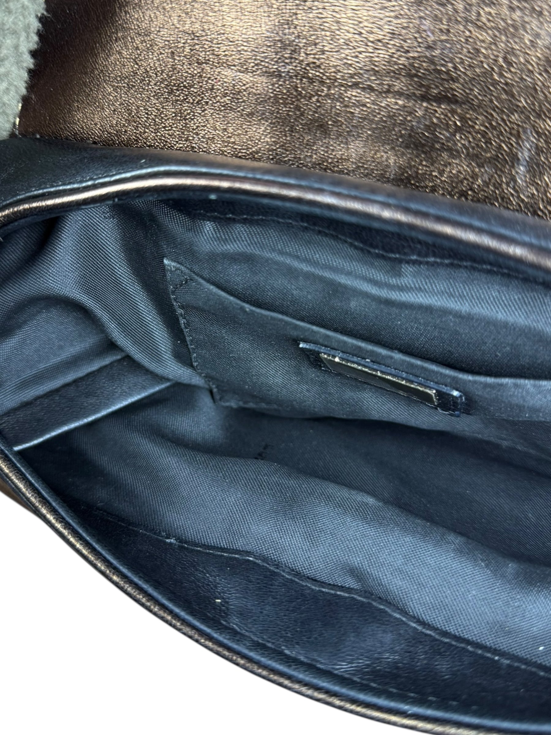 Fendi Zucca Vanity Mirror Shoulder Bag