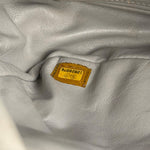 Chanel Light Sage Green Medium Classic Flap Shoulder Bag 2008