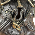 Chloé Grey Metallic Small Paddington Handbag