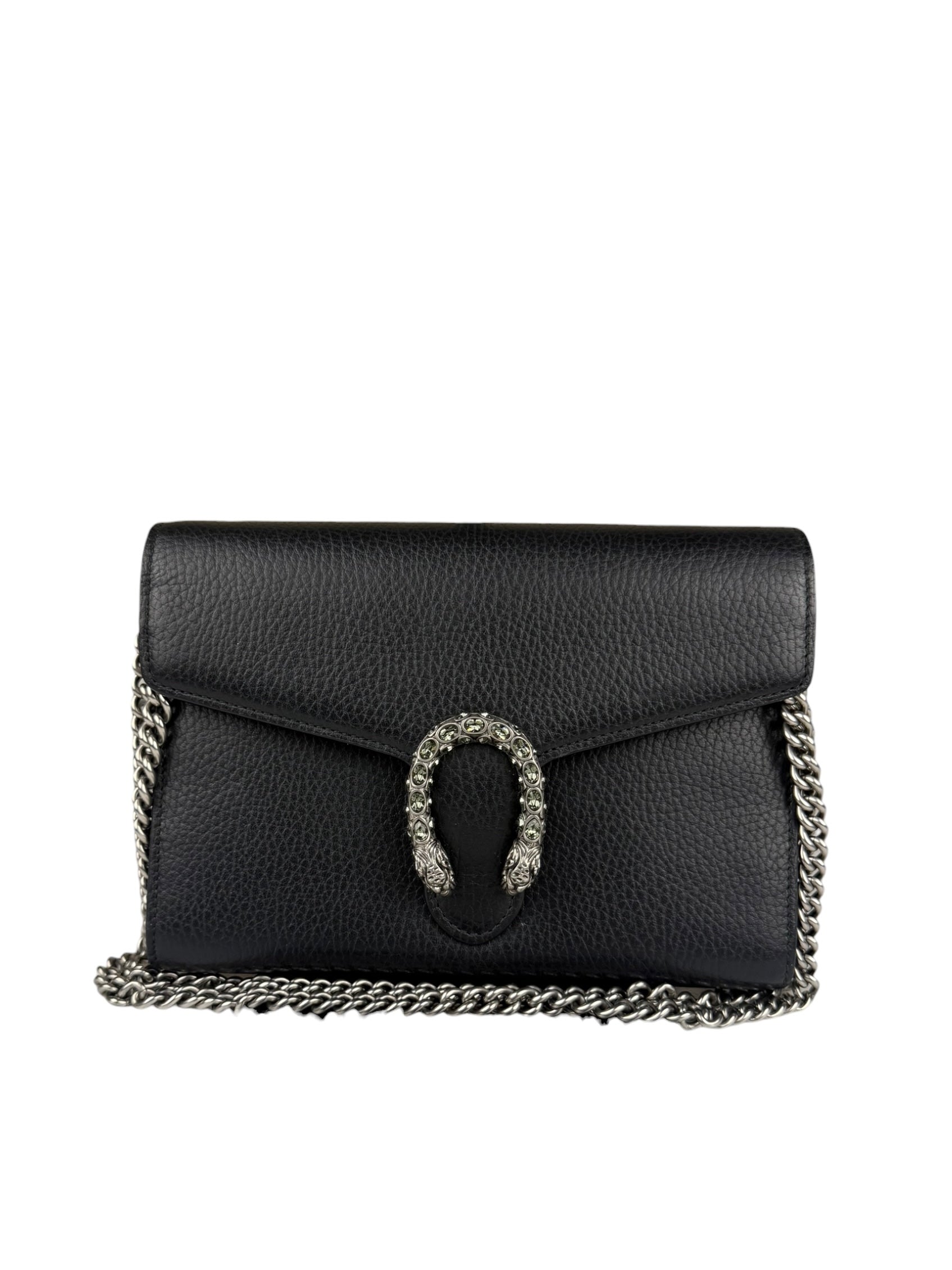 Gucci Black Dionysus Wallet On Chain