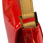 Louis Vuitton Red Vernis Thompson Street Shoulder Bag