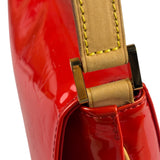 Louis Vuitton Red Vernis Thompson Street Shoulder Bag