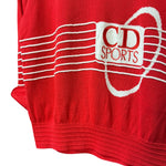 Christian Dior Sport Red Vintage Logo Sweater