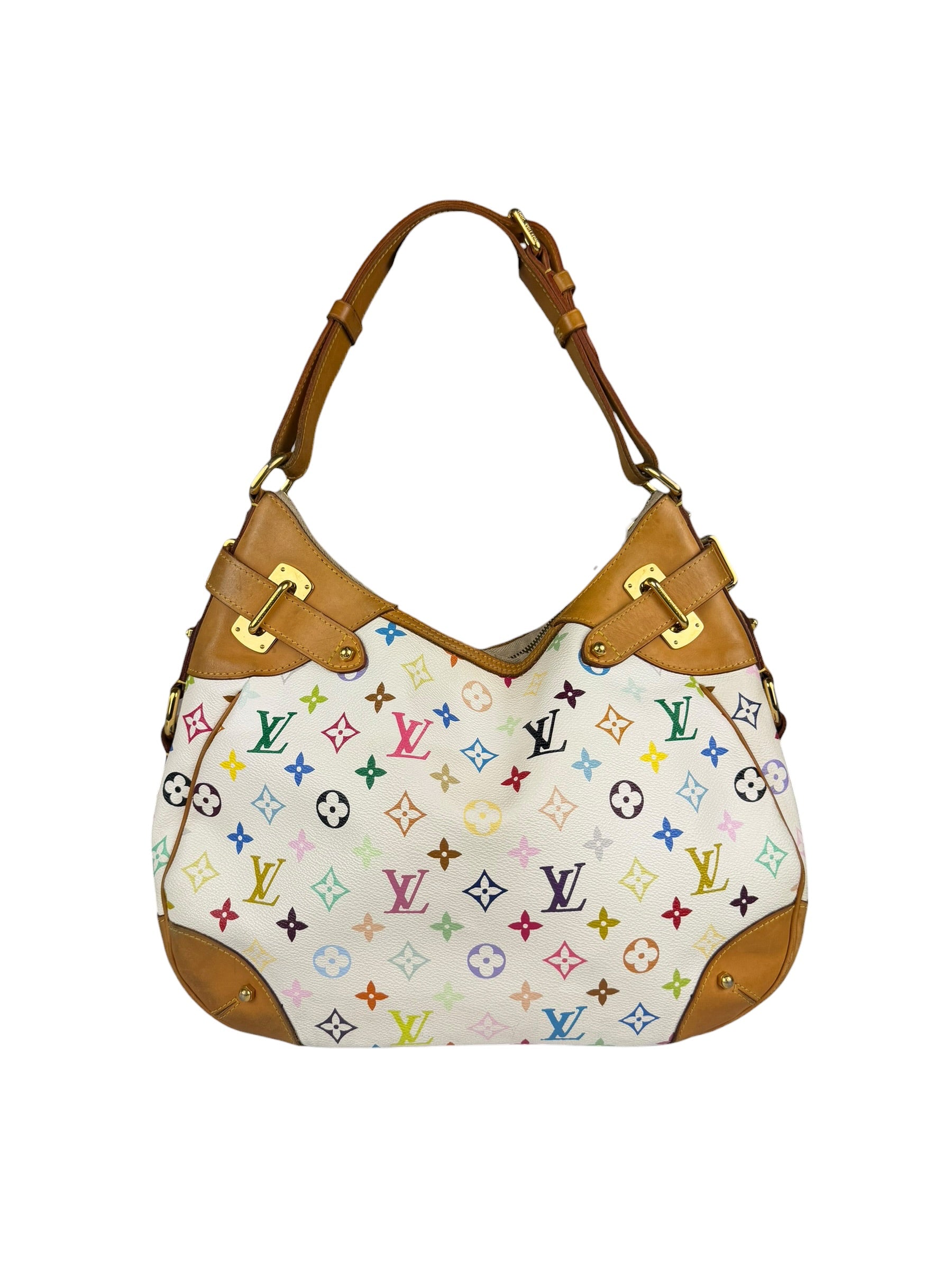 Louis Vuitton Murakami Monogram Greta Hobo Bag