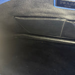 Prada Blue Saffiano Leather 2Way Briefcase Bag