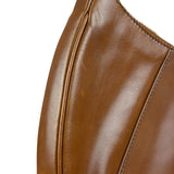 Saint Laurent Vintage Brown Leather Mini Shoulder Bag