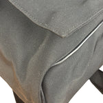 Gucci Black Canvas Flap Messenger Bag