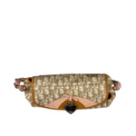 Christian Dior Leather Trotter Romantique Flap Shoulder Bag