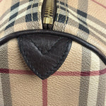 Burberry Vintage House Check Haymarkett Chester Bowling Handbag
