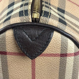 Burberry Vintage House Check Haymarkett Chester Bowling Handbag