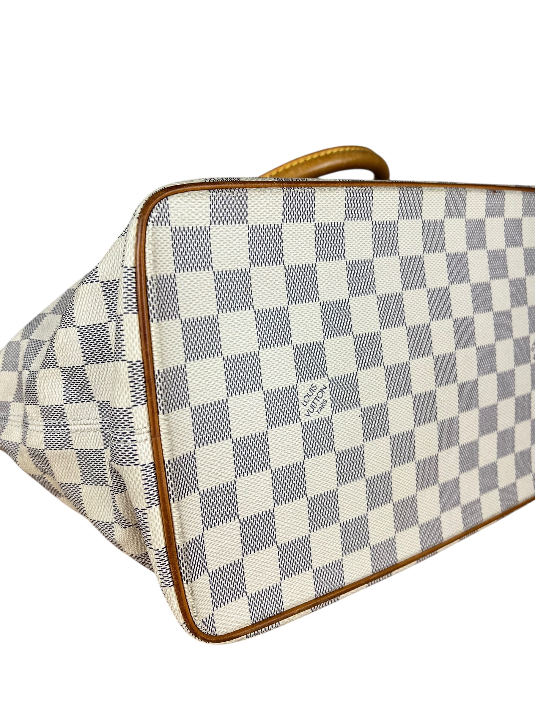 Louis Vuitton Damier Azur Saleya MM Tote
