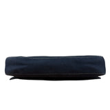 Fendi Denim Canvas Wave Buckle Pochette