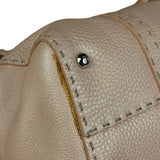 Fendi Light Pink Metallic Vintage Selleria Stitch Lina Handbag