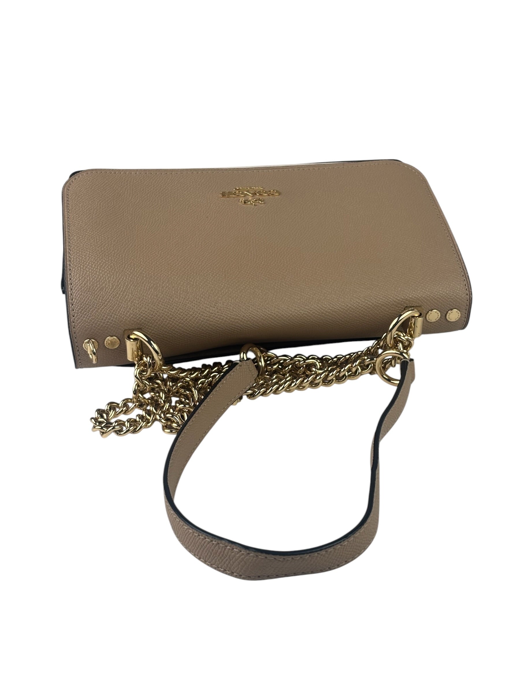 Coach Colorblock Leather Anna Flap Clutch Crossbody Bag