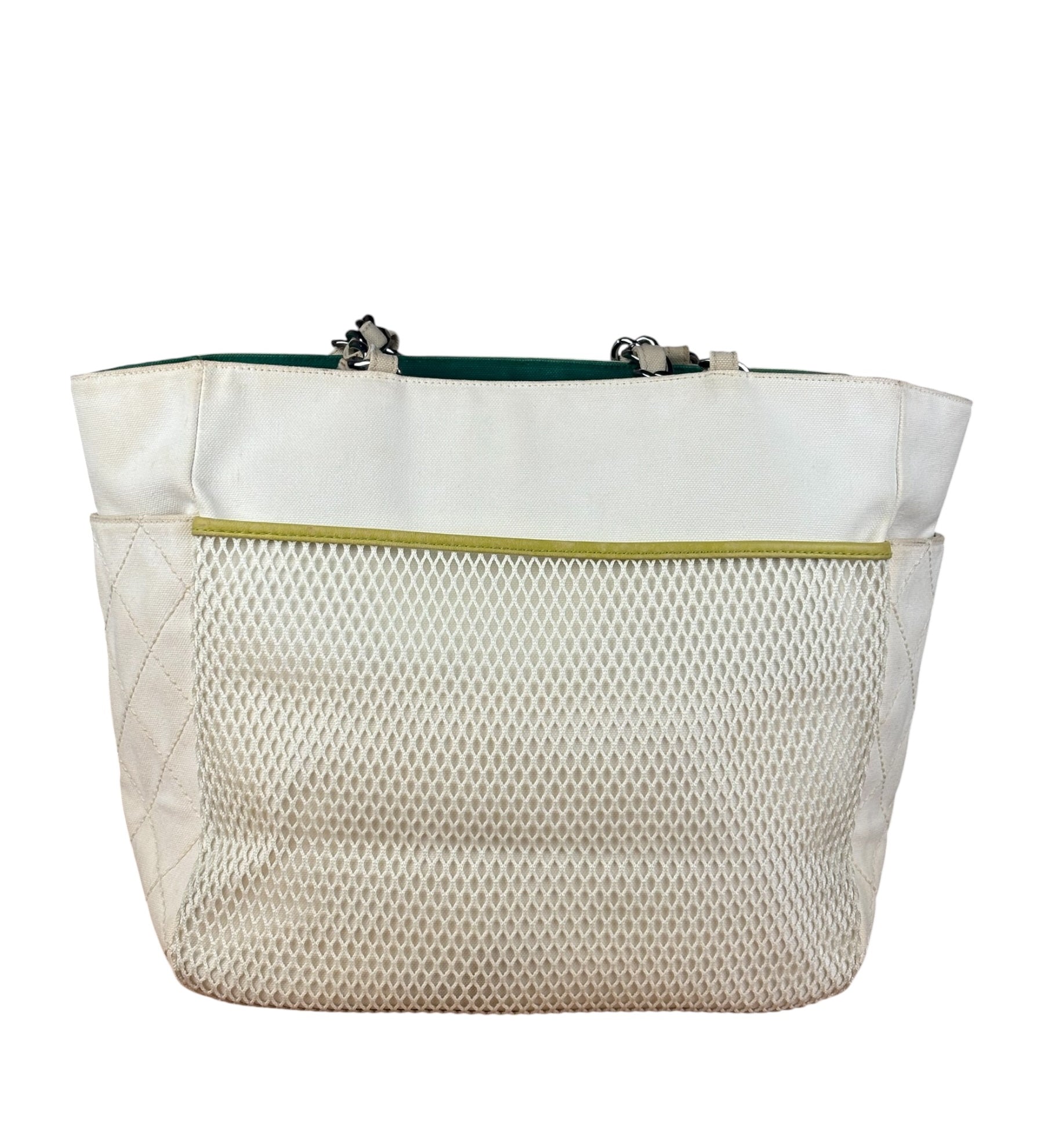 Chanel No.5 White Sport Canvas Tote 2003