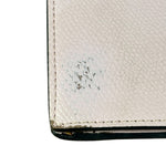 Fendi Light Pink Leather F Logo Snap Wallet