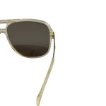 Gucci GG1105S Oversized Aviator Gold-Tone Sunglasses