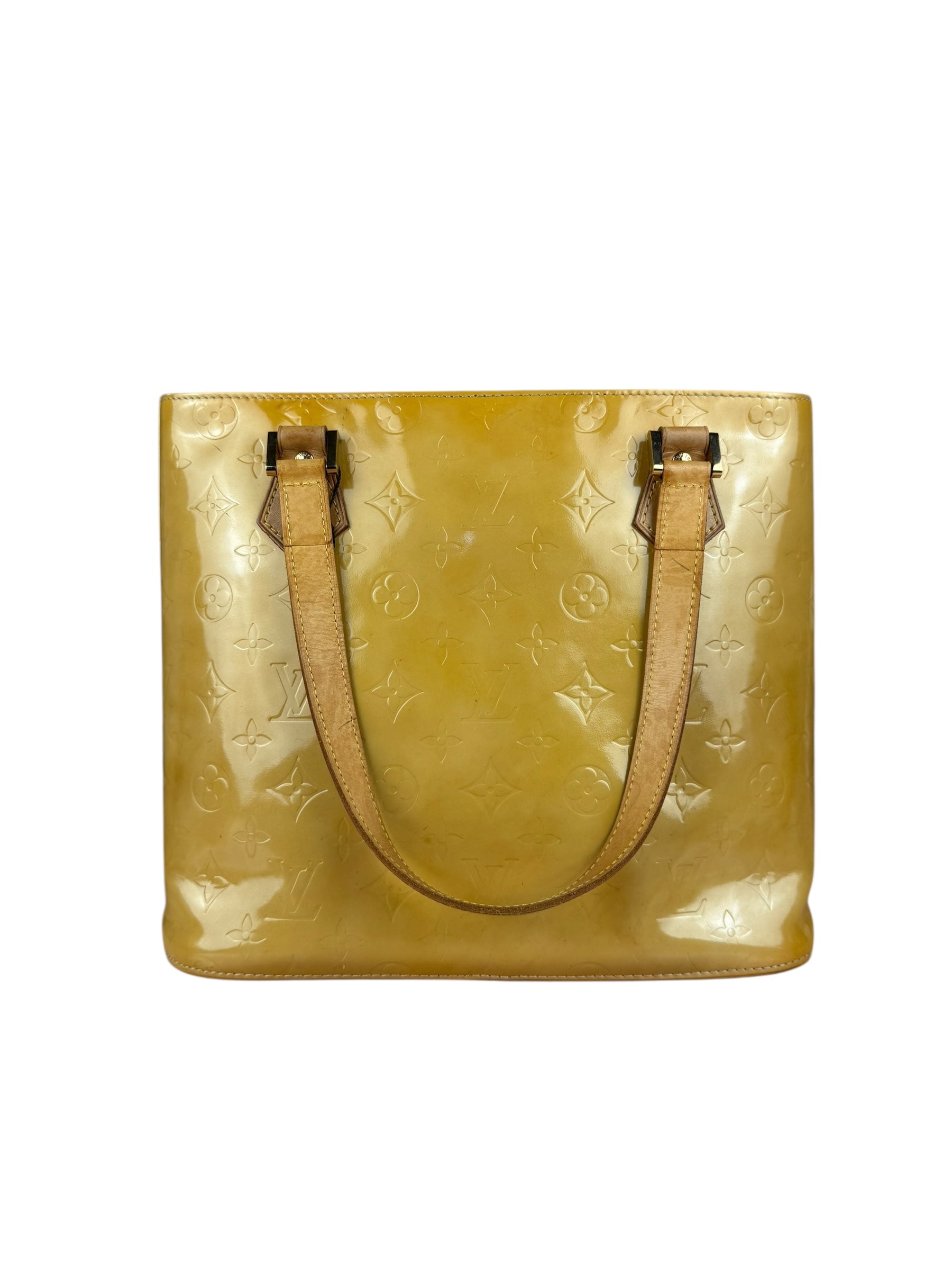 Louis Vuitton Monogram Vernis Houston Yellow