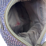 Prada Purple Crystal Re-Edition Pochette