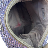 Prada Purple Crystal Re-Edition Pochette
