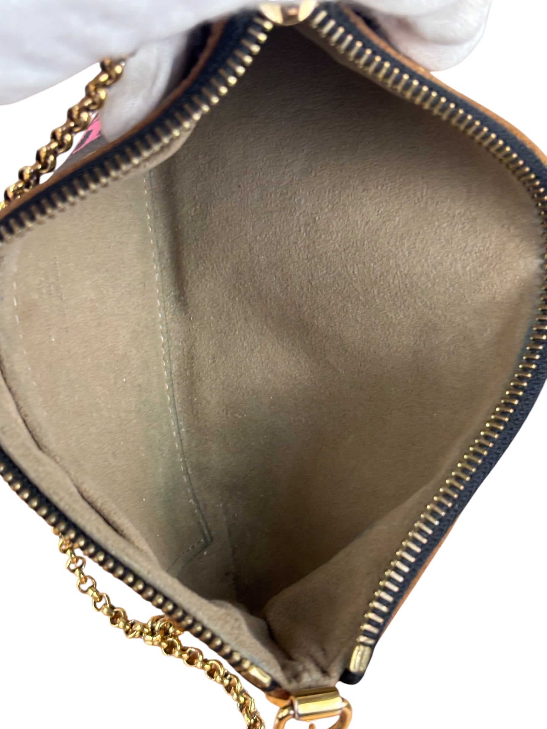 Louis Vuitton Black Murakami Monogram Pochette