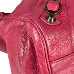 Balenciaga Pink Leather Classic City Two-Way Bag