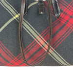 Vivienne Westwood Plaid Orb Tote Bag