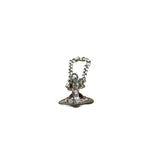Vivienne Westwood Silver 3D Pink Orb Bracelet