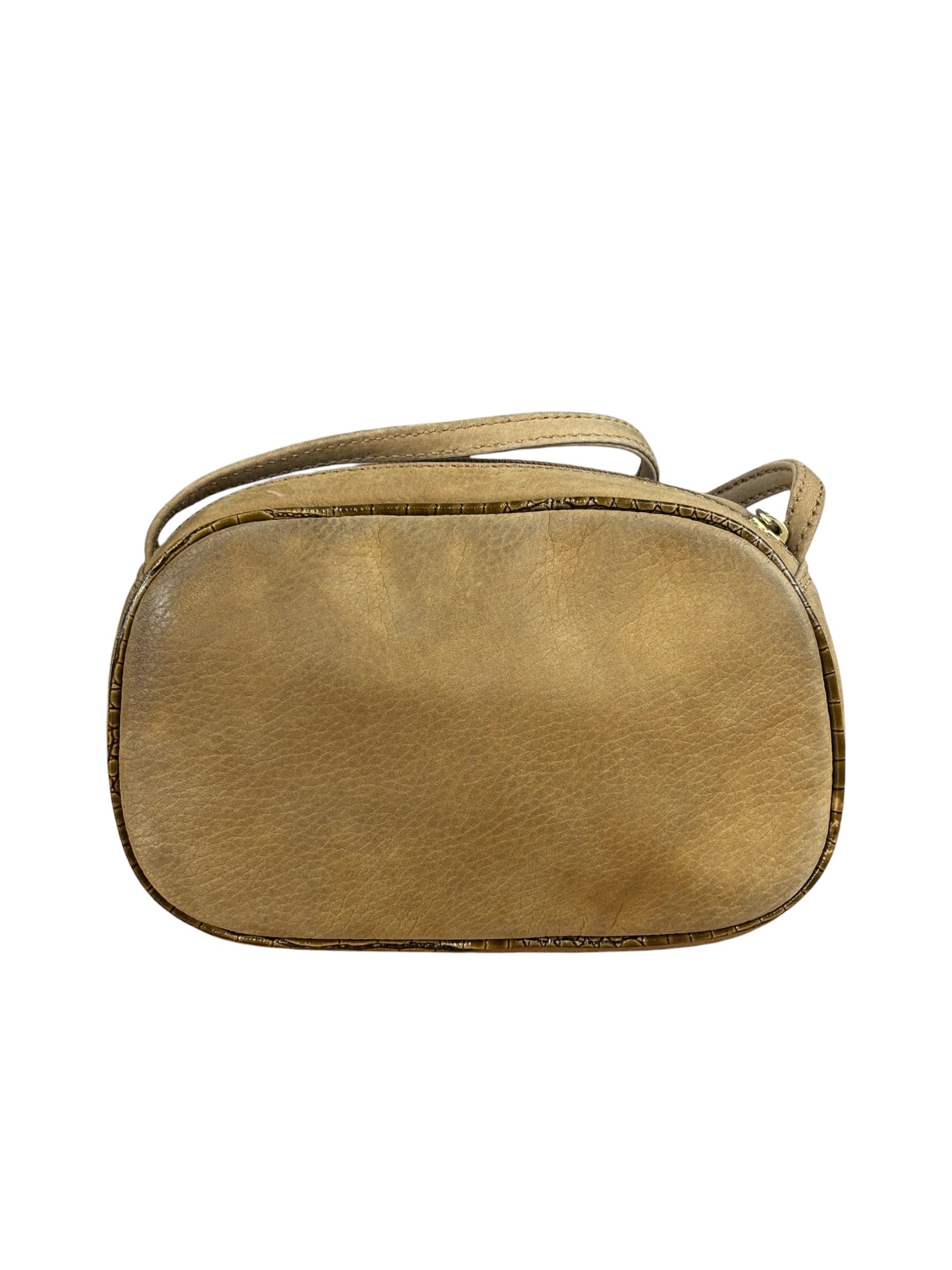 Fendi Vintage Brown Janus Crossbody Bag