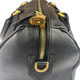 Louis Vuitton Black Monogram Bandouliere NM Empreinte Noir Speedy 30
