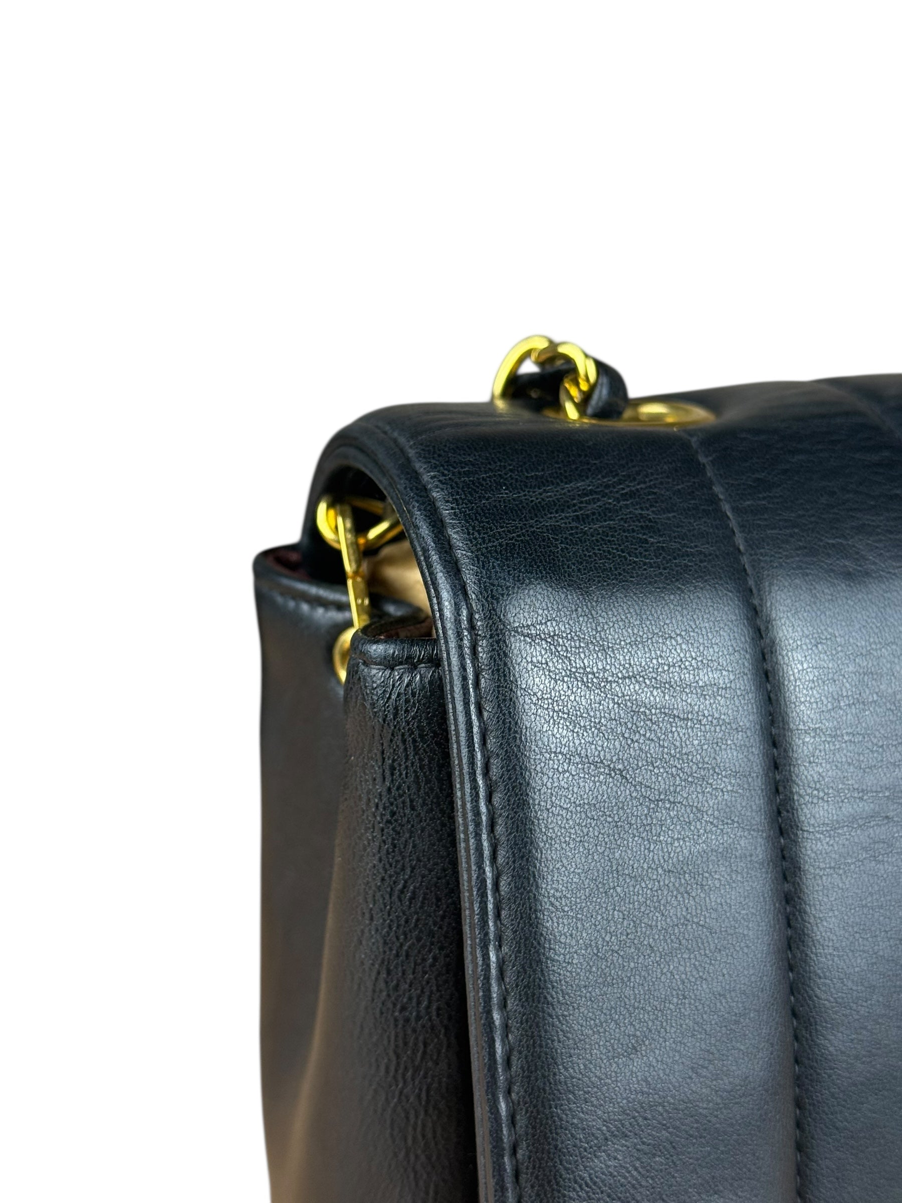 Chanel CC Vertical Quilt Lambskin Flap Bag 2016