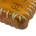 Chanel Brown Leather Western Embossed CC Flap Bag