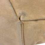 Bottega Veneta Beige Suede/Leather Trim Intrecciato Flower Basket Tote