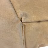 Bottega Veneta Beige Suede/Leather Trim Intrecciato Flower Basket Tote