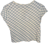 Burberry Check Short Sleeve Baby Tee