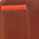 Prada Vintage Red Nylon Zip-Around Sport Long Wallet