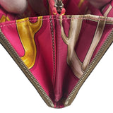 Hermes Taupe Epsom Leather Silk'In Long Wallet 2009