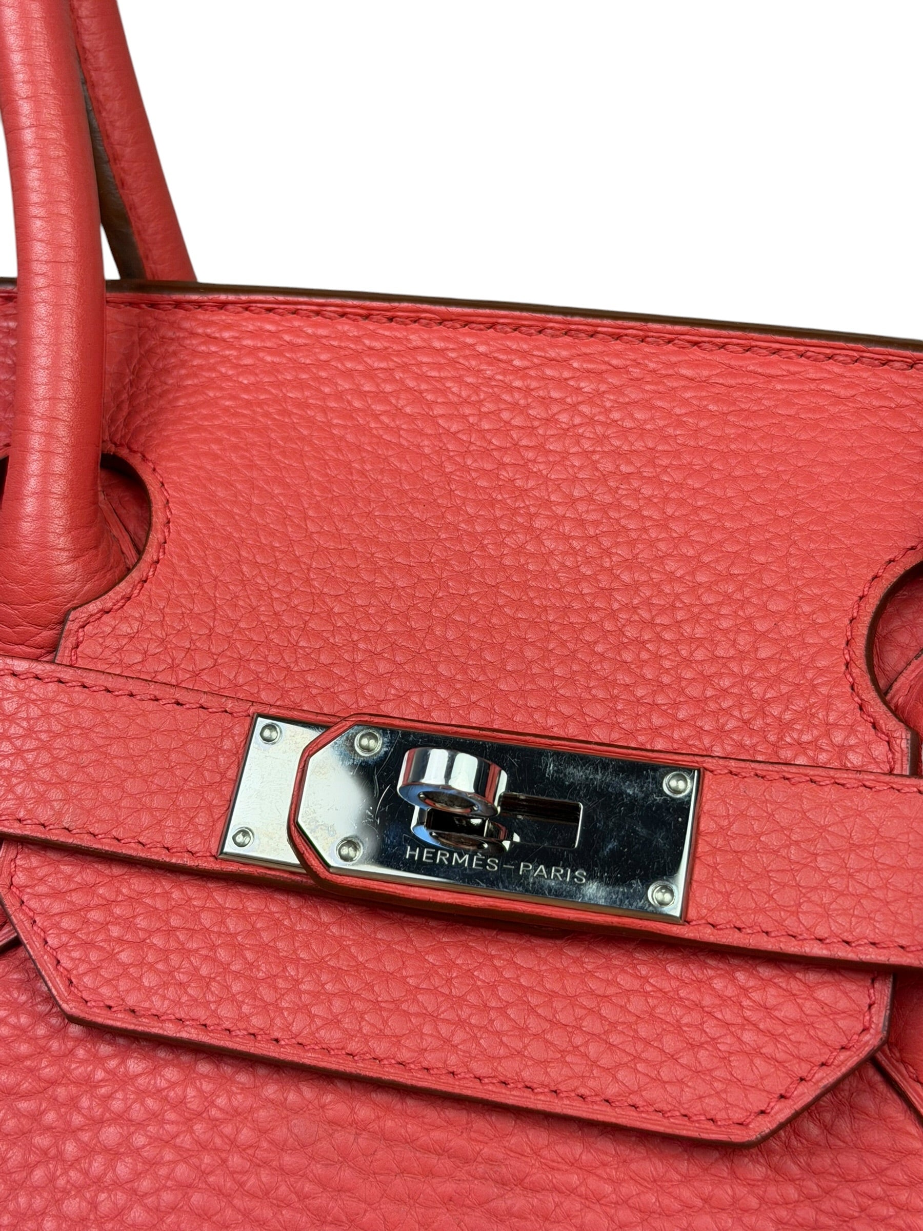 Hermes JPG Birkin 42 Bougainvillier Clemence Leather Handbag 2010