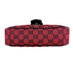 Gucci GG Red Marmont Flap Chain Shoulder Bag