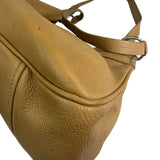 Prada Beige Leather Shoulder Bag