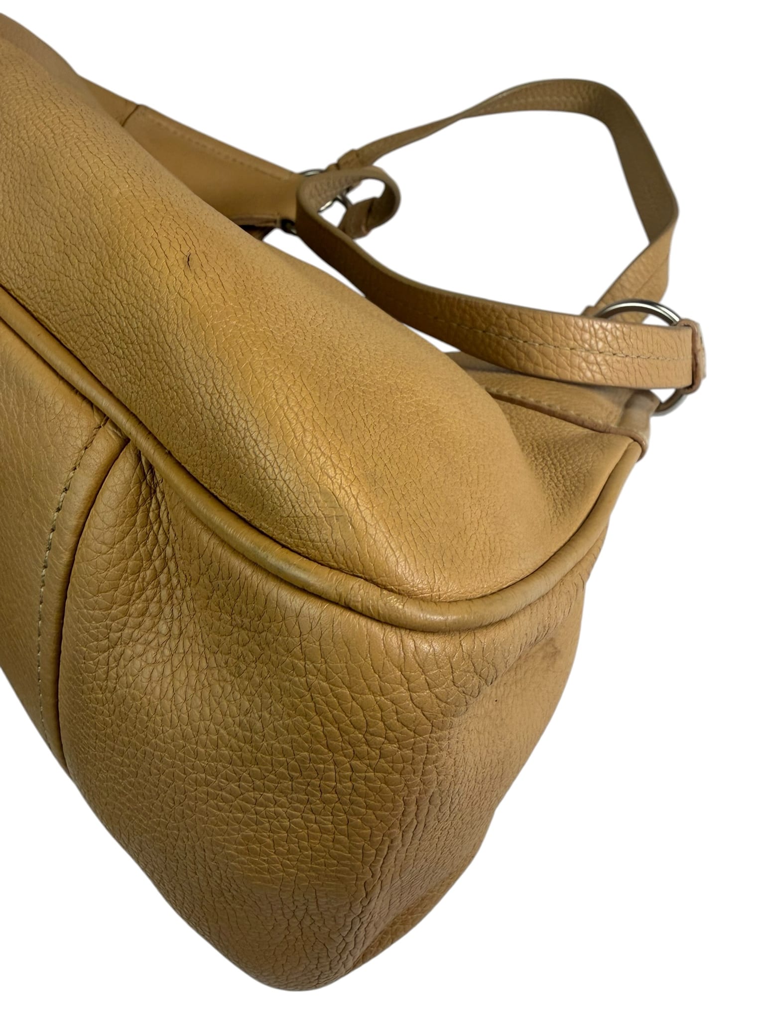 Prada Beige Leather Shoulder Bag