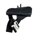 Christian Dior Black Calfskin Galaxy Saddle Messenger Bag